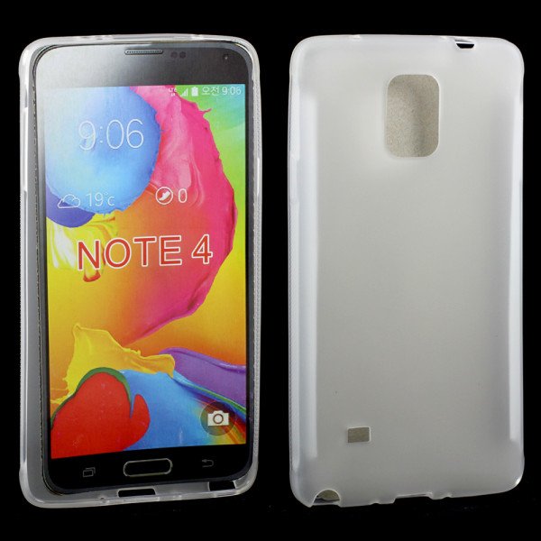 Wholesale Samsung Galaxy Note 4 Soft TPU Gel Case (Clear)